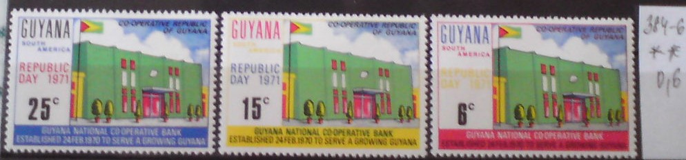 Britská Guyana 384-6 **