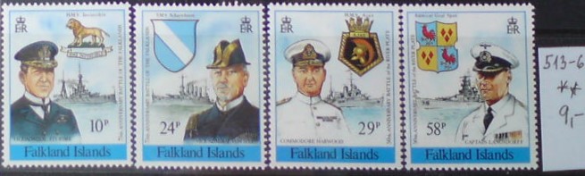 Falklandské ostrovy 513-6 **