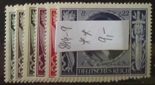 Nemecká Ríša 844-9 **