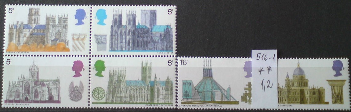 Veľká Británia 516-1 **