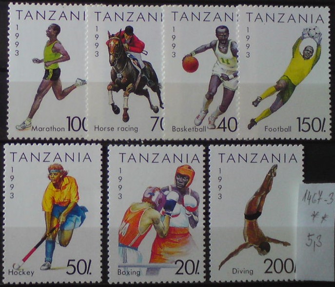 Tanzánia 1467-3 **