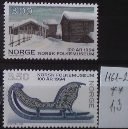 Nórsko 1161-2 **