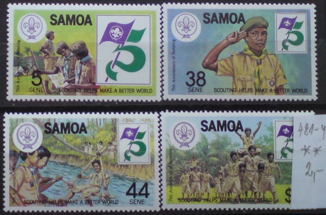 Samoa 481-4 **