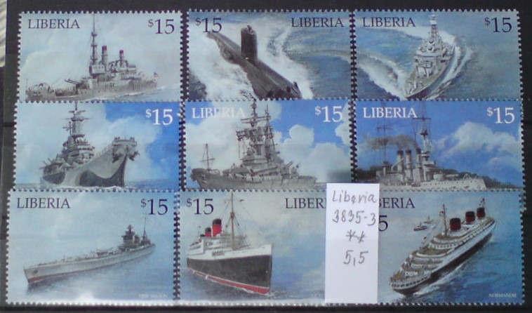 Libéria 3835-3 **