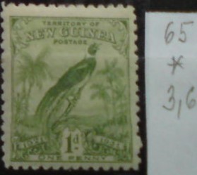 Britská Nová Guinea 65 *