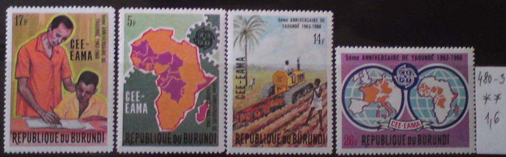 Burundi 480-3 **