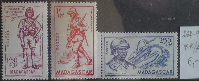 Madagaskar 267-9 **/*