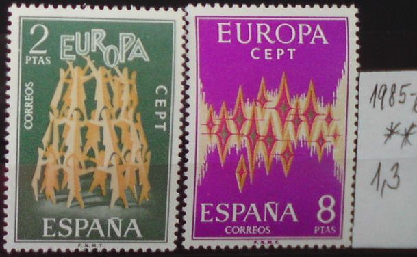 Španielsko Mi 1985-6 **