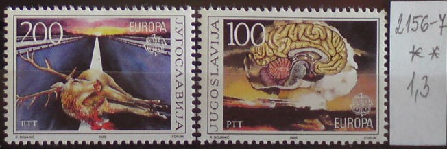 Juhoslávia 2156-7 **