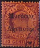 Britská pošta v Maroku 10