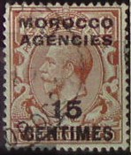 Francúzska pošta v Maroku 204