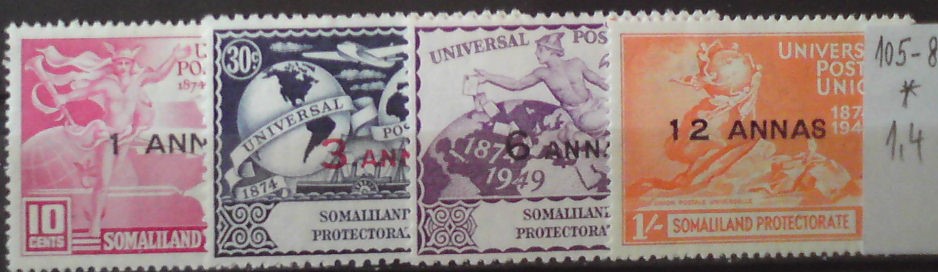 Britské Somálsko 105-8 *