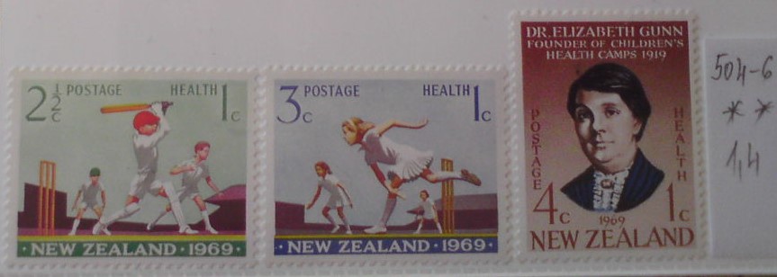 Nový Zéland 504-6 **