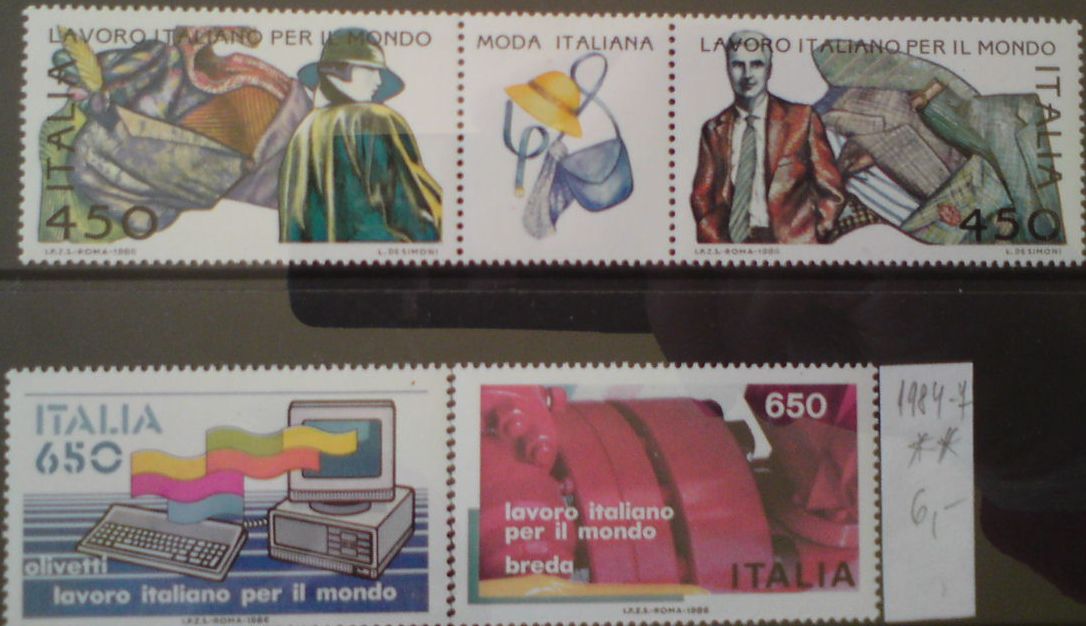 Taliansko Mi 1984-7 **
