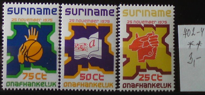 Surinam 702-4 **