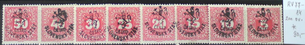 ČSR RV 77-84 *