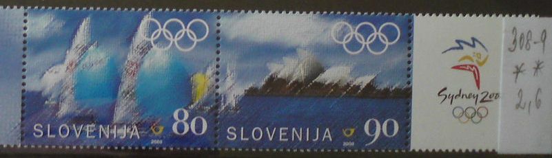 Slovinsko Mi 308-9 **