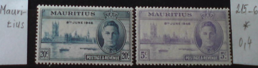 Mauritius 215-6 *