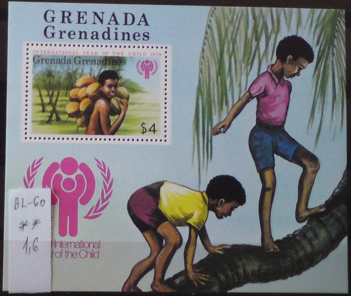 Grenadské Grenadiny BL 60 **