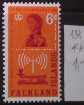 Falklandské ostrovy 138 **