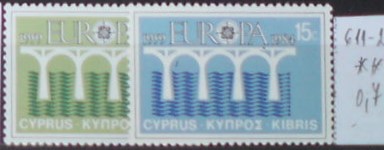 Cyprus 611-2 **