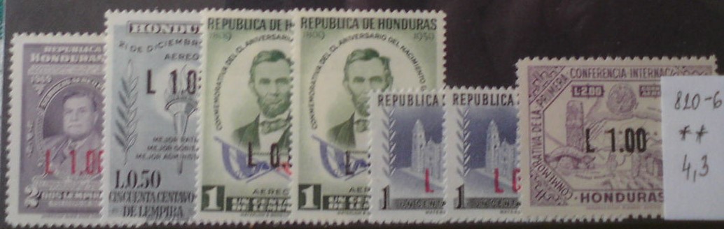 Honduras 820-6 **