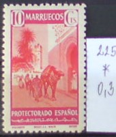 Španielske Maroko 225 *