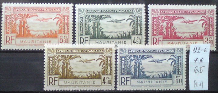 Mauretánia 122-6 **