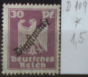 Nemecká Ríša D 109 *