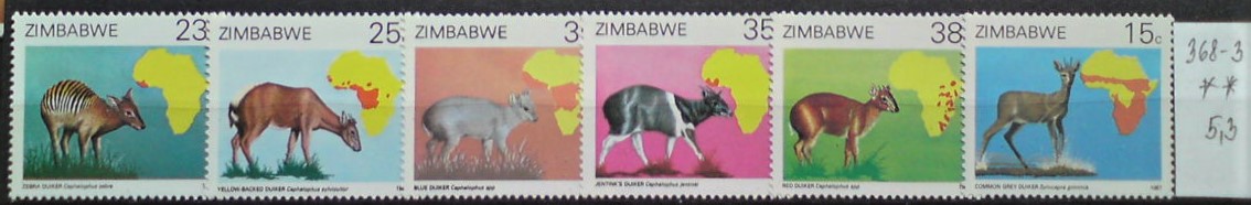 Zimbabwe 368-3 **