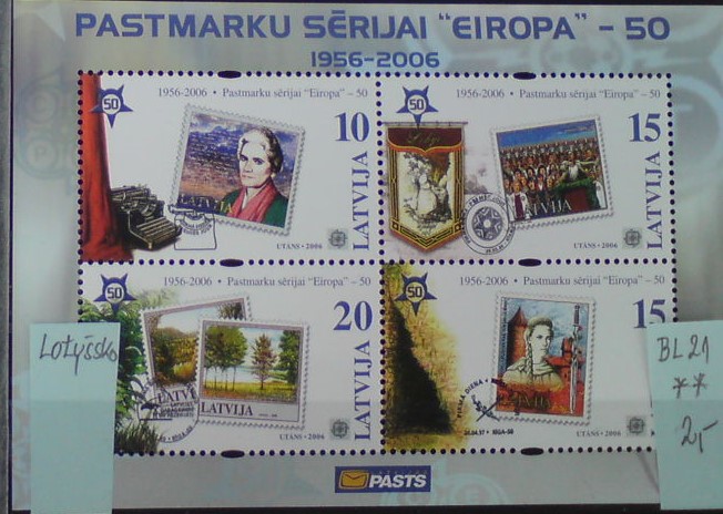 Lotyšsko BL 21 **