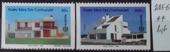 Turecký Cyprus 205-6 **