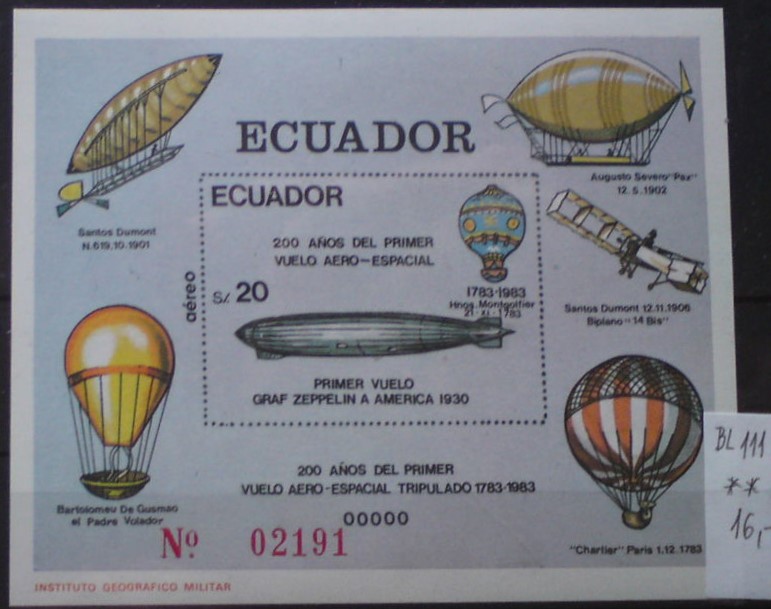Ekvádor BL 111 **