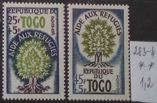 Togo 283-4 **