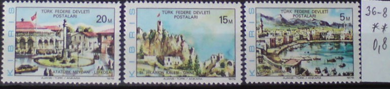 Turecký Cyprus 36-8 **