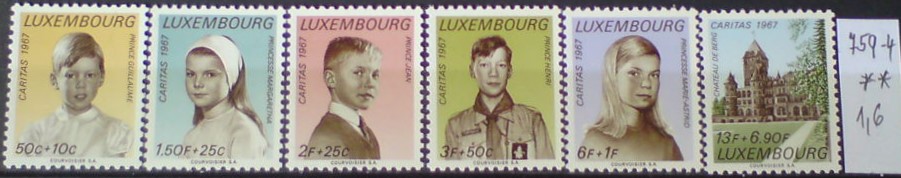 Luxembursko 759-4 **