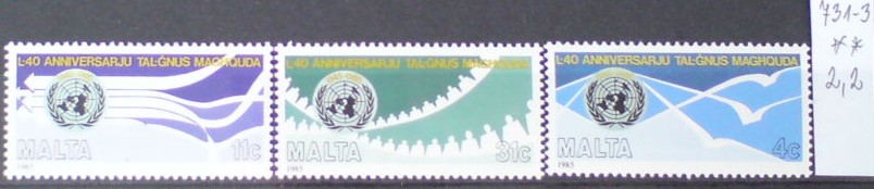 Malta 731-3 **