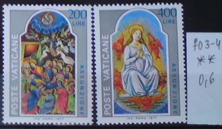 Vatikán 703-4 **