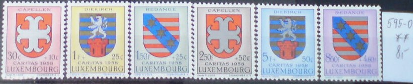 Luxembursko 595-0 **