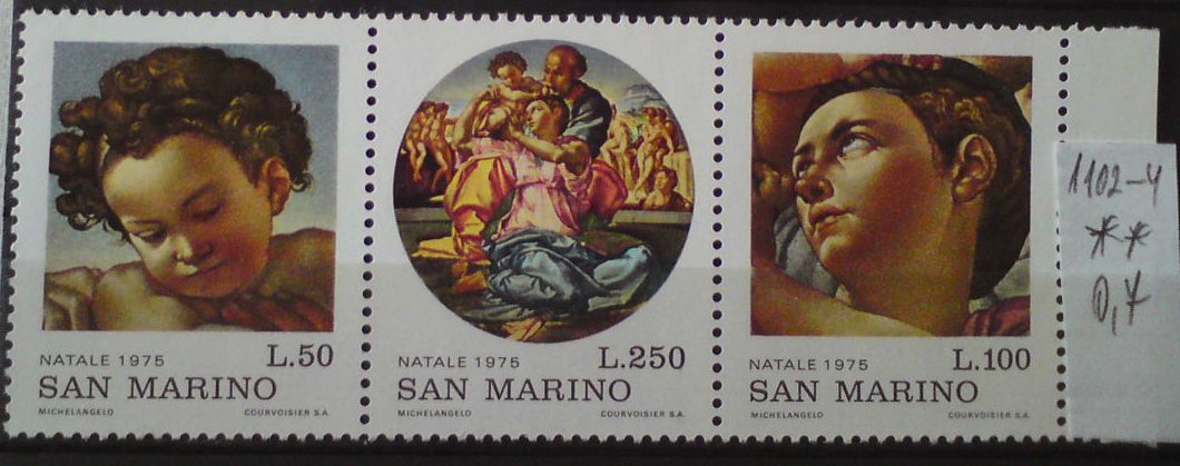 San Marino Mi 1102-4 **