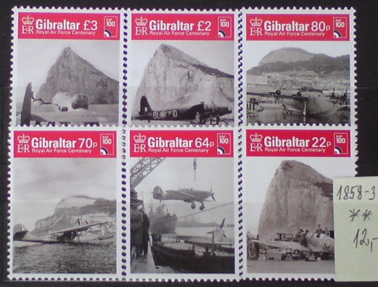 Gibraltar 1858-3 **