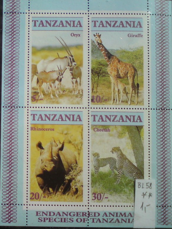 Tanzánia BL 58 **