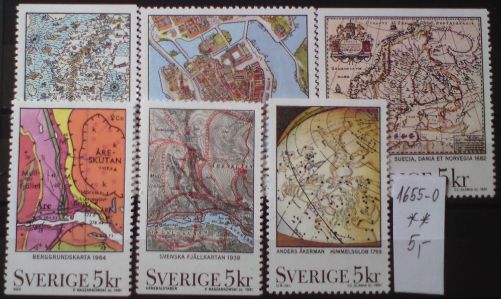 Švédsko 1655-0 **