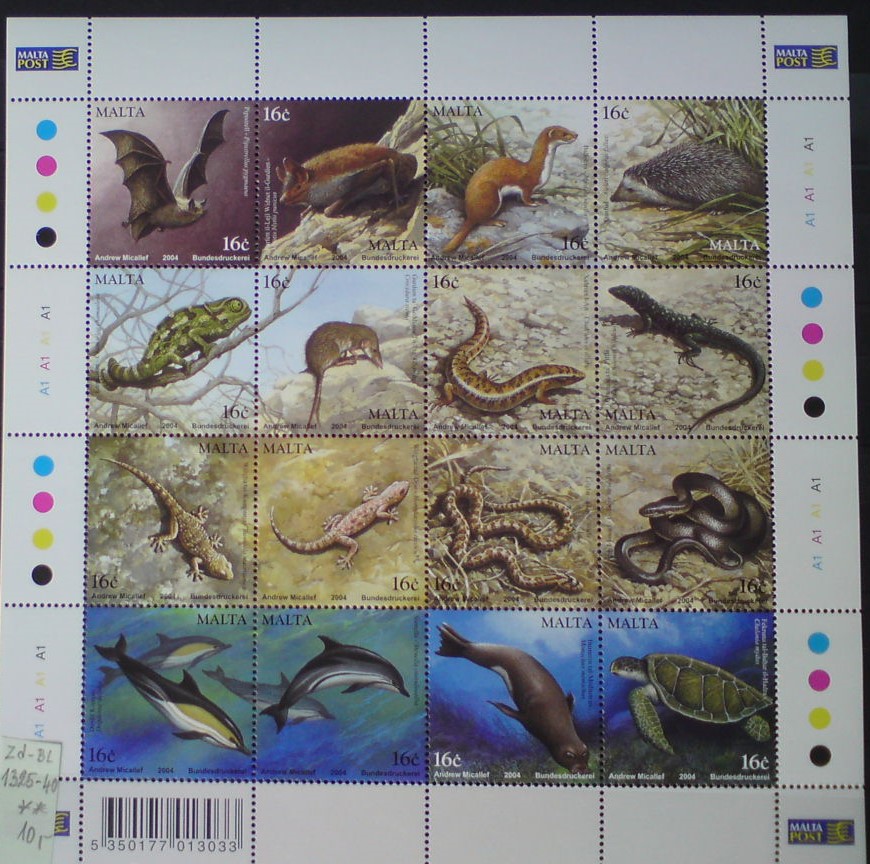 Malta 1325-40 zd BL **