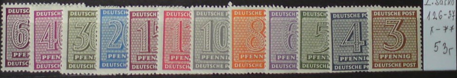 Západné Sasko 126-37 X **