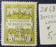 Barcelona-Španielsko ZW 6 b *