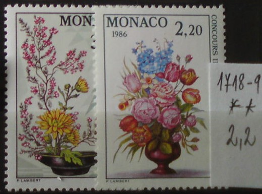Monako 1718-9 **