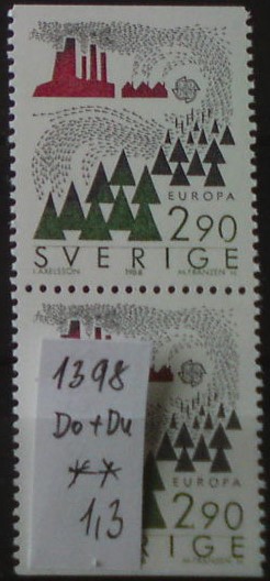Švédsko 1398 Do+Du **