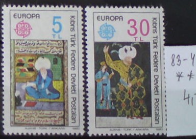 Turecký Cyprus 83-4 **