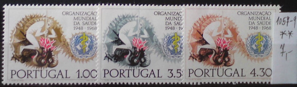 Portugalsko 1057-9 **